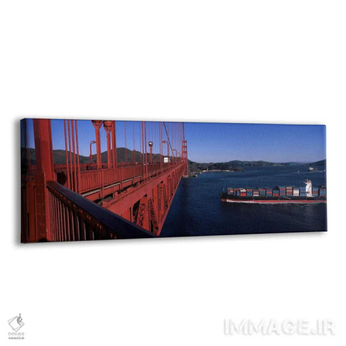تابلو دکوراتیو Golden Gate Bridge, San Francisco Bay, San Francisco, C… اثر پانورامیک ایمجز - نمای پرسپکتیو محصول