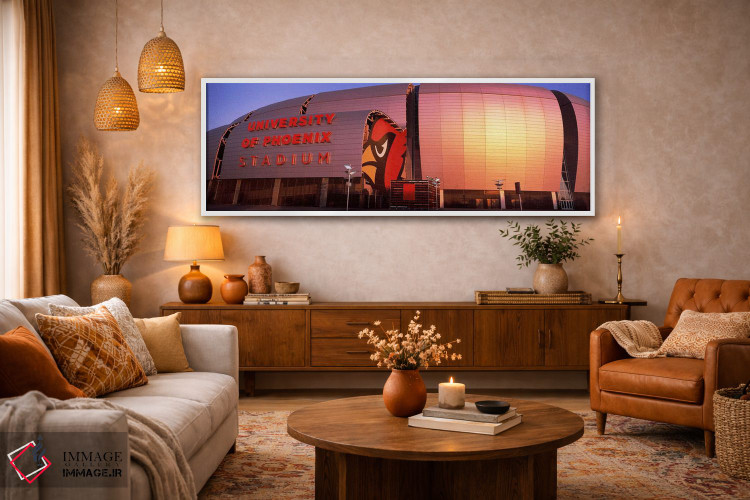 تابلو دکوراتیو University of Phoenix Stadium, Glendale, Phoenix, Arizo… اثر پانورامیک ایمجز - D4W