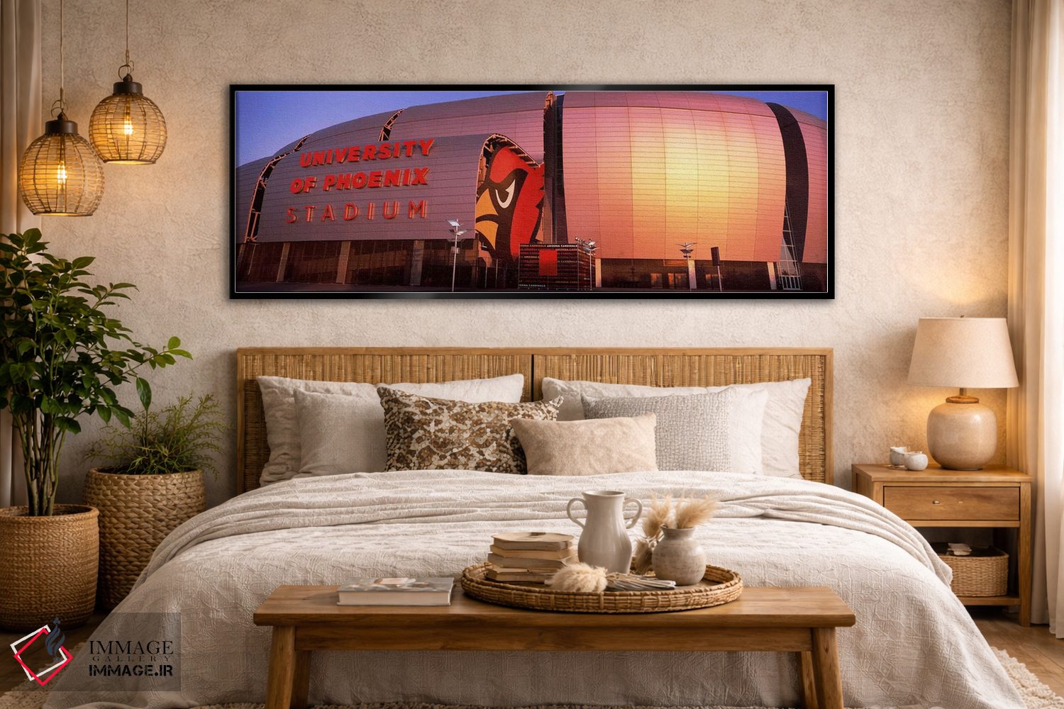 تابلو دکوراتیو University of Phoenix Stadium, Glendale, Phoenix, Arizo… اثر پانورامیک ایمجز - D5B