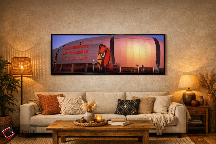 تابلو دکوراتیو University of Phoenix Stadium, Glendale, Phoenix, Arizo… اثر پانورامیک ایمجز - D6B