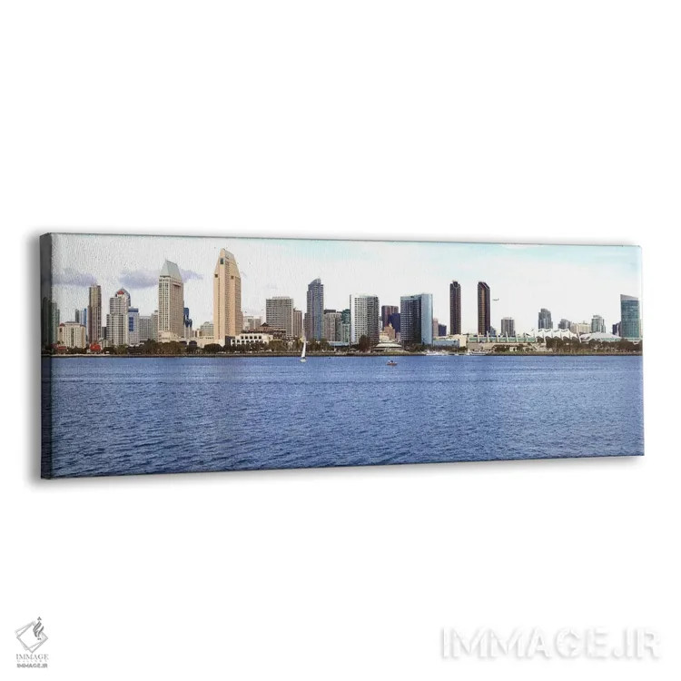 تابلو دکوراتیو view from Coronado Island, San Diego, California, USA 2… اثر پانورامیک ایمجز - نمای پرسپکتیو محصول