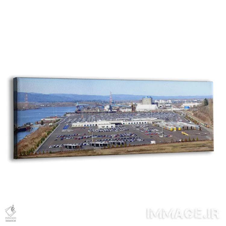 تابلو دکوراتیو Willamette River, Portland, Multnomah County, Oregon, U… اثر پانورامیک ایمجز - نمای پرسپکتیو محصول