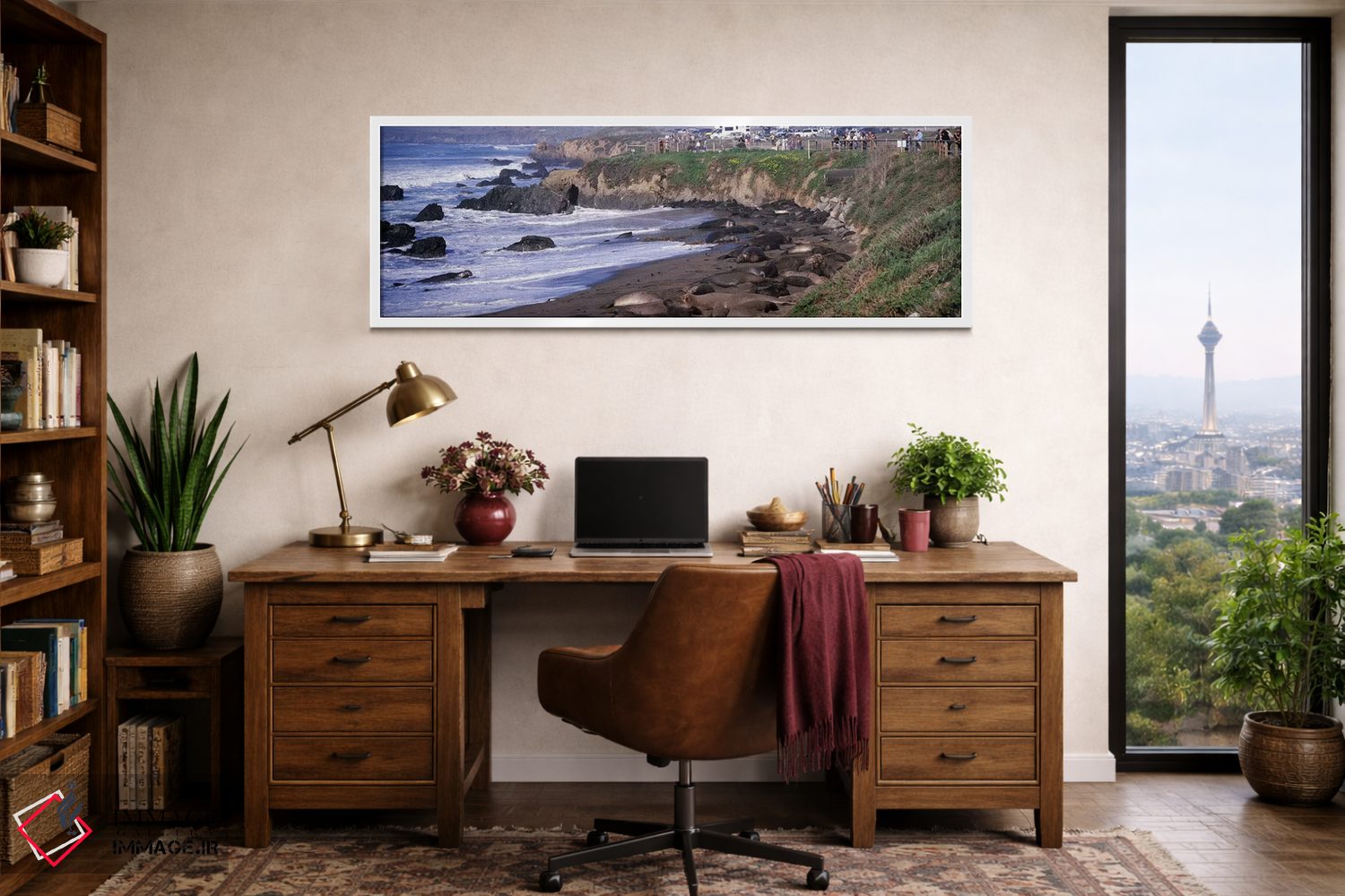 تابلو دکوراتیو San Luis Obispo County, California, USA #2,فک های فیلی… اثر پانورامیک ایمجز - D1W