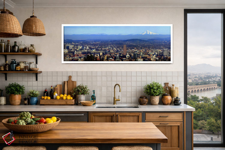 تابلو دکوراتیو Portland, Multnomah County, Oregon, USA 2010,ساختمان ها… اثر پانورامیک ایمجز - D2W