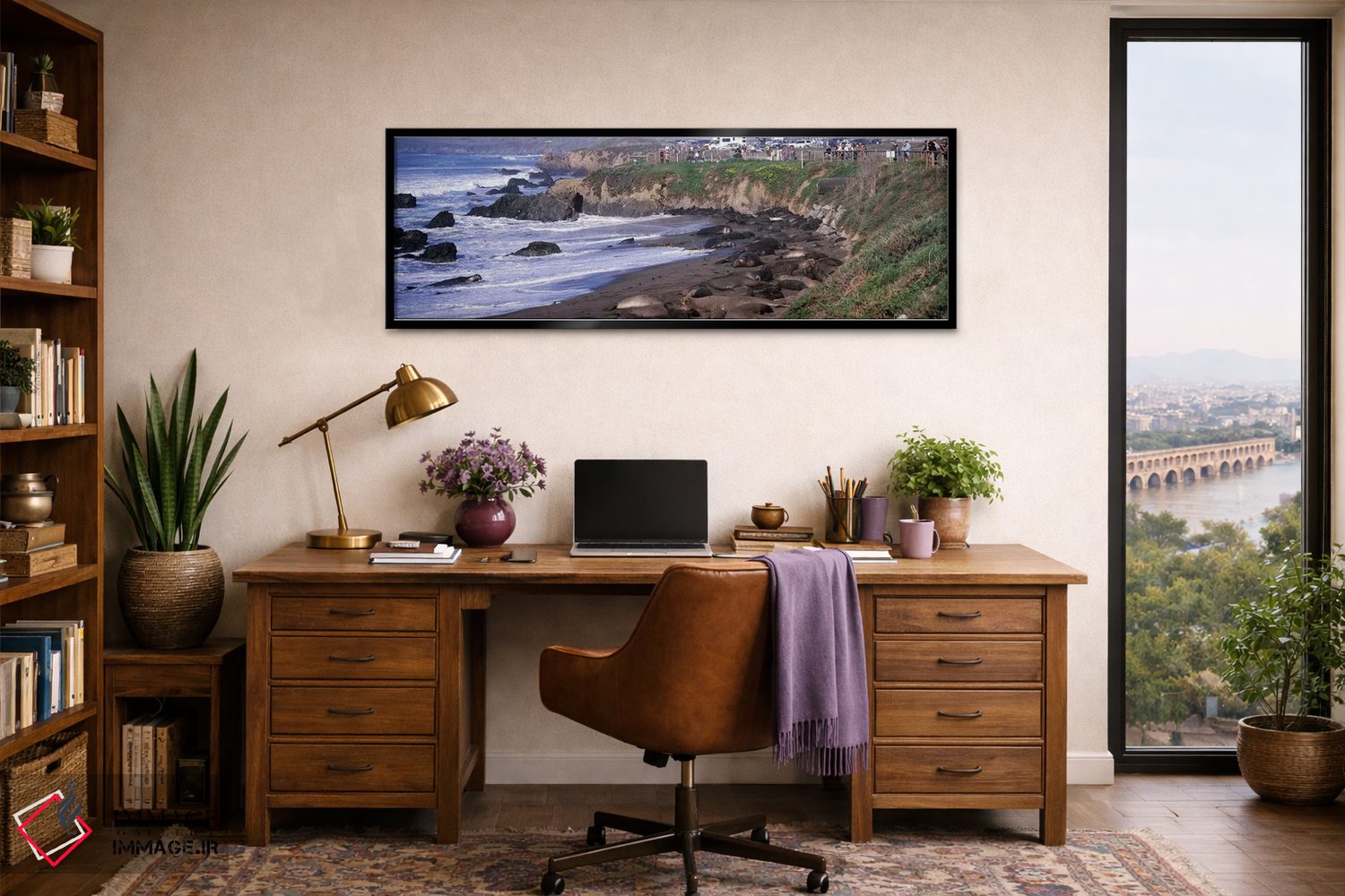 تابلو دکوراتیو San Luis Obispo County, California, USA #2,فک های فیلی… اثر پانورامیک ایمجز - D3B