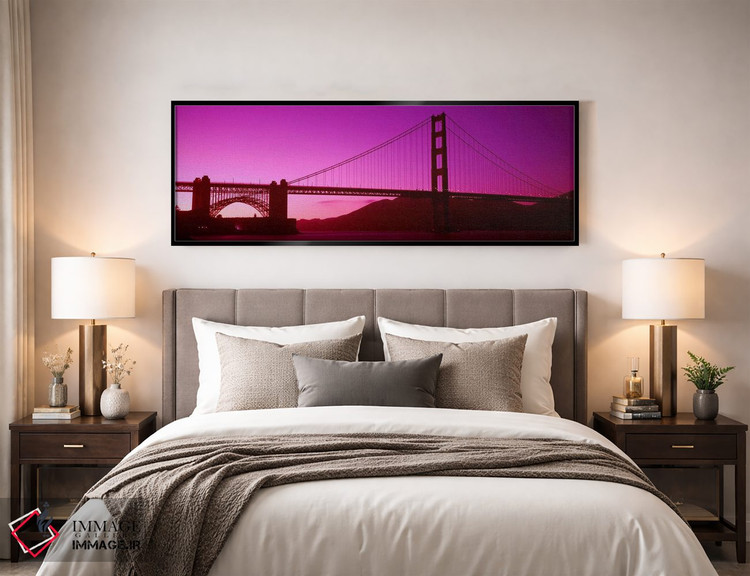 تابلو دکوراتیو Golden Gate Bridge, San Francisco Bay, San Francisco, C… اثر پانورامیک ایمجز - D4B