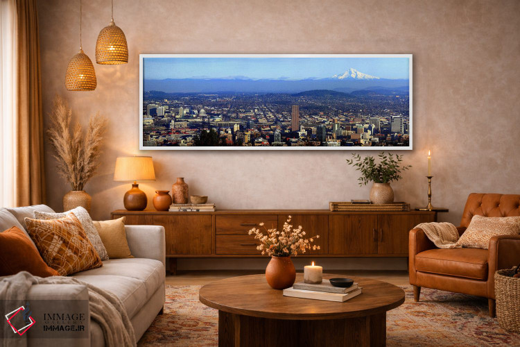 تابلو دکوراتیو Portland, Multnomah County, Oregon, USA 2010,ساختمان ها… اثر پانورامیک ایمجز - D4W