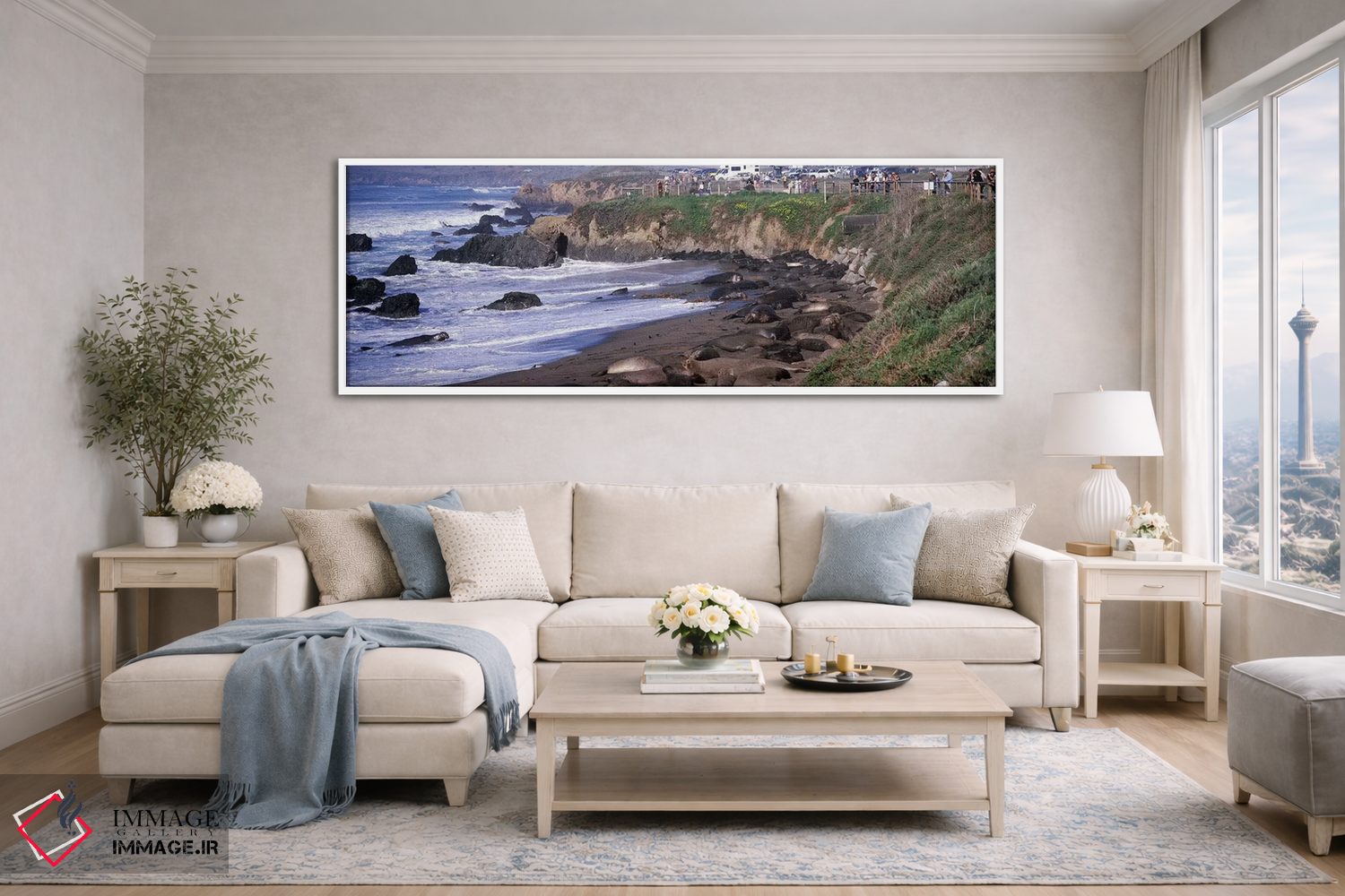 تابلو دکوراتیو San Luis Obispo County, California, USA #2,فک های فیلی… اثر پانورامیک ایمجز - D4W