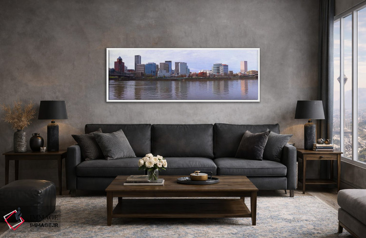 تابلو دکوراتیو Portland, Multnomah County, Oregon, USA,ساختمان ها در ک… اثر پانورامیک ایمجز - D4W