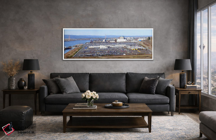 تابلو دکوراتیو Willamette River, Portland, Multnomah County, Oregon, U… اثر پانورامیک ایمجز - D4W