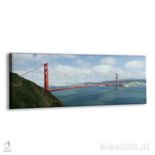 تابلو دکوراتیو San Francisco Bay, San Francisco, California, USA,پل مع… اثر پانورامیک ایمجز - نمای پرسپکتیو محصول