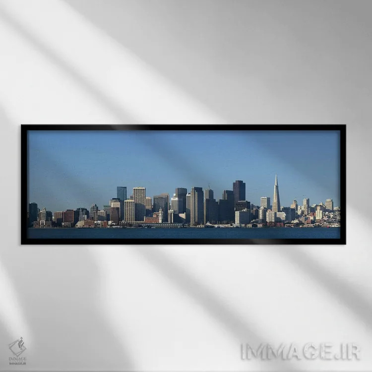 تابلو دکوراتیو San Francisco Bay, San Francisco, California, USA 2010… اثر پانورامیک ایمجز - نمای قابدار مشکی