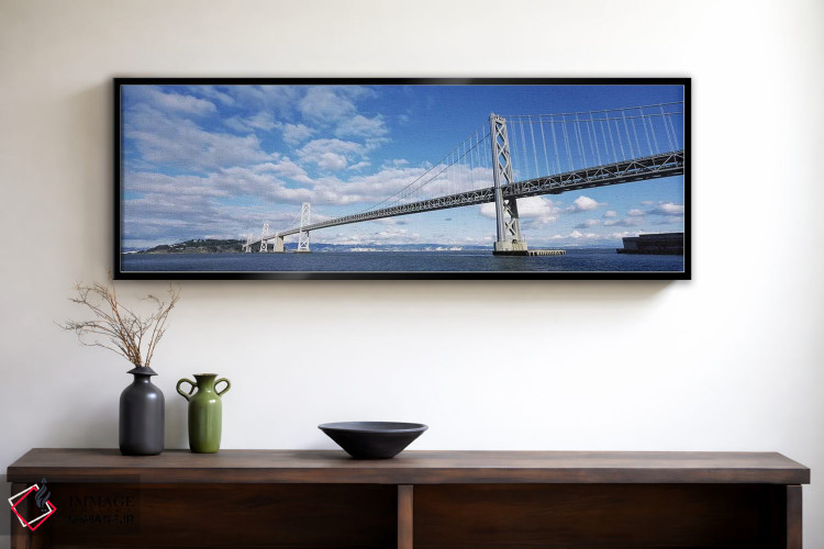 تابلو دکوراتیو Bay Bridge, San Francisco Bay, San Francisco, Californi… اثر پانورامیک ایمجز - D1B