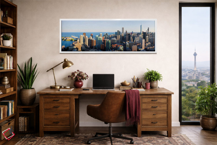 تابلو دکوراتیو Chicago, Cook County, Illinois, USA 2010,ساختمان ها در… اثر پانورامیک ایمجز - D1W
