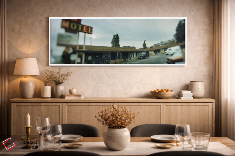 تابلو دکوراتیو Aurora Avenue, Seattle, Washington State, USA,موتل کنار… اثر پانورامیک ایمجز - D2W