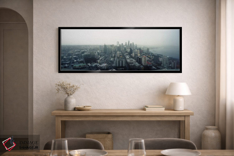 تابلو دکوراتیو Queen Anne Hill, Seattle, Washington State, USA 2010,شه… اثر پانورامیک ایمجز - D1B