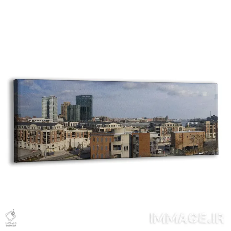 تابلو دکوراتیو Inner Harbor, Baltimore, Maryland, USA 2009 #2,ساختمان… اثر پانورامیک ایمجز - نمای پرسپکتیو محصول