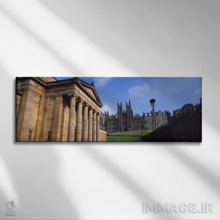 تابلو دکوراتیو National Gallery Of Scotland, The Mound, Edinburgh, Sco… اثر پانورامیک ایمجز - نمای روبهرو روی دیوار
