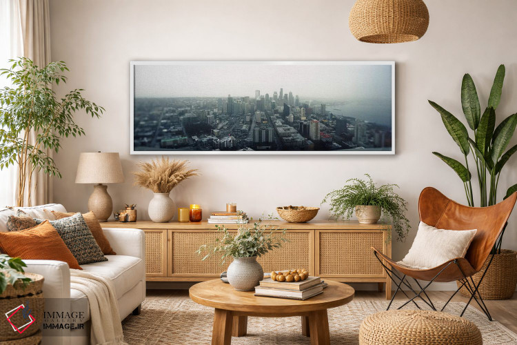 تابلو دکوراتیو Queen Anne Hill, Seattle, Washington State, USA 2010,شه… اثر پانورامیک ایمجز - D3W