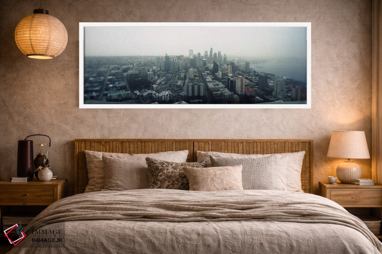 تابلو دکوراتیو Queen Anne Hill, Seattle, Washington State, USA 2010,شه… اثر پانورامیک ایمجز - D4W