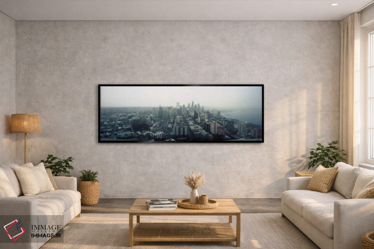 تابلو دکوراتیو Queen Anne Hill, Seattle, Washington State, USA 2010,شه… اثر پانورامیک ایمجز - D5B