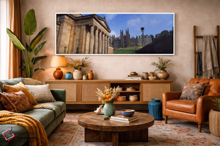 تابلو دکوراتیو National Gallery Of Scotland, The Mound, Edinburgh, Sco… اثر پانورامیک ایمجز - D2W