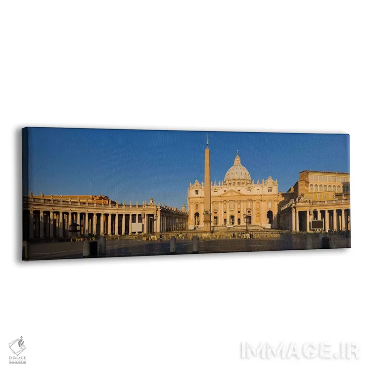تابلو دکوراتیو St. Peter's Basilica, St. Peter's Square, Vatican city… اثر پانورامیک ایمجز - نمای پرسپکتیو محصول