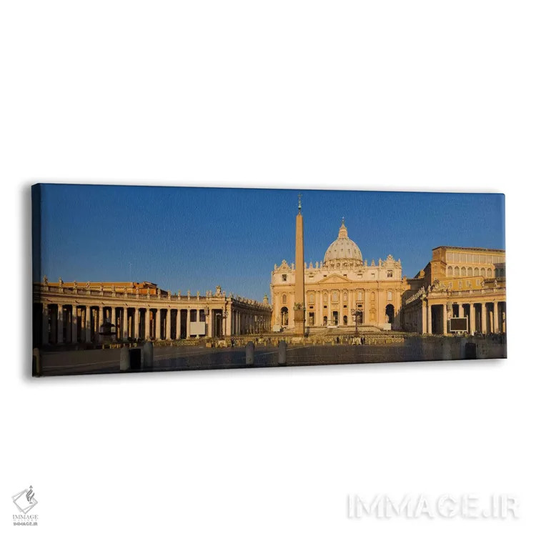 تابلو دکوراتیو St. Peter's Basilica, St. Peter's Square, Vatican city… اثر پانورامیک ایمجز - نمای پرسپکتیو محصول