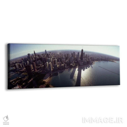 تابلو دکوراتیو Chicago, Cook County, Illinois, USA 2010 #2,نمای هوایی… اثر پانورامیک ایمجز - نمای پرسپکتیو محصول