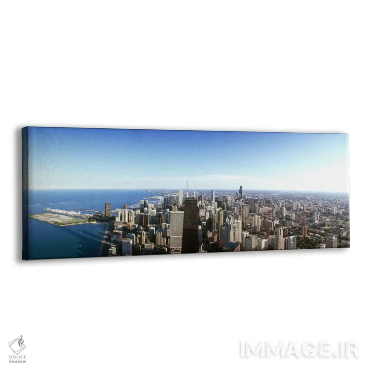 تابلو دکوراتیو Chicago, Cook County, Illinois, USA 2010 #4,نمای هوایی… اثر پانورامیک ایمجز - نمای پرسپکتیو محصول