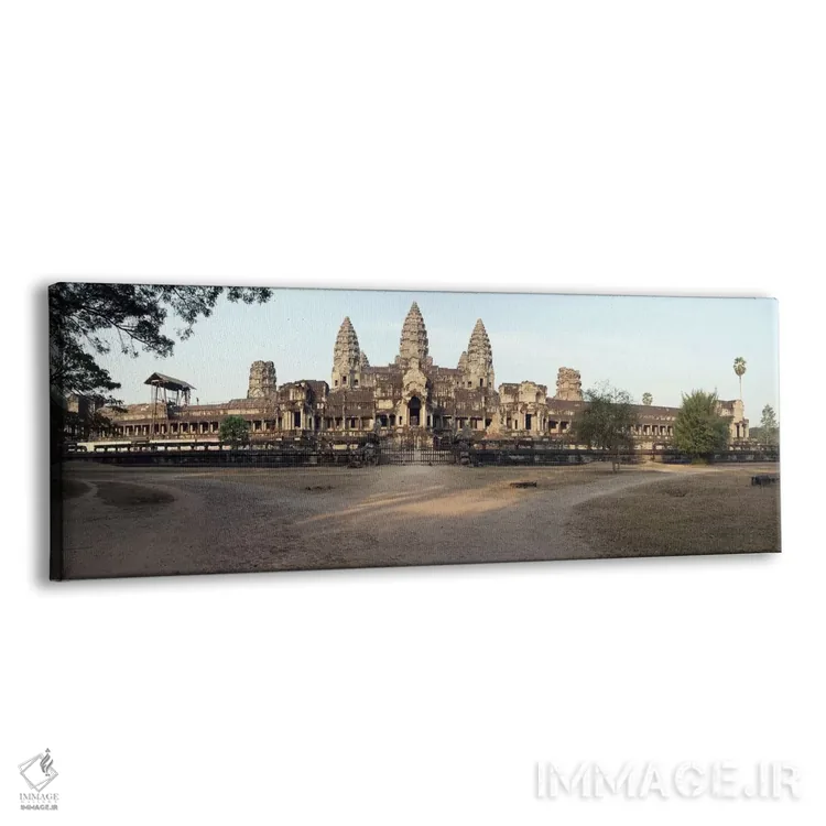 تابلو دکوراتیو Angkor Wat, Angkor, Cambodia,نمای بیرونی معبد، انگکور و… اثر پانورامیک ایمجز - نمای پرسپکتیو محصول