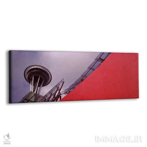 تابلو دکوراتیو Space Needle, Seattle, King County, Washington State, U… اثر پانورامیک ایمجز - نمای پرسپکتیو محصول