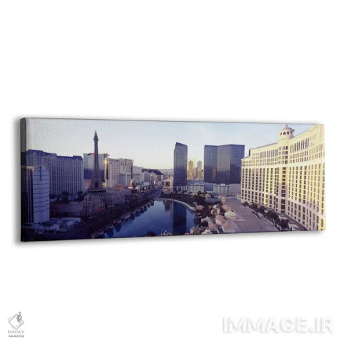 تابلو دکوراتیو The Strip, Las Vegas, Nevada, USA 2010,هتل های شهر، است… اثر پانورامیک ایمجز - نمای پرسپکتیو محصول