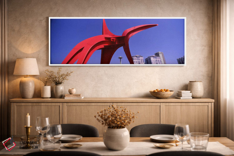 تابلو دکوراتیو Olympic Sculpture Park, Seattle Art Museum, Seattle, Ki… اثر پانورامیک ایمجز - D2W