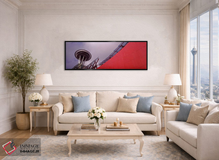 تابلو دکوراتیو Space Needle, Seattle, King County, Washington State, U… اثر پانورامیک ایمجز - D3B