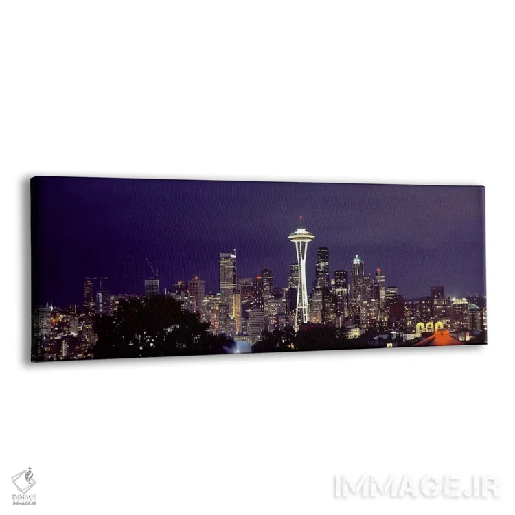 تابلو دکوراتیو Space Needle, Seattle, King County, Washington State, U… اثر پانورامیک ایمجز - نمای پرسپکتیو محصول