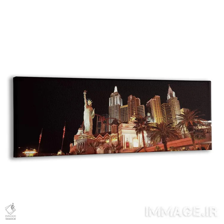 تابلو دکوراتیو New York New York Hotel, The Strip, Las Vegas, Nevada… اثر پانورامیک ایمجز - نمای پرسپکتیو محصول