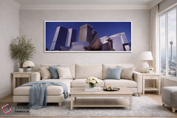تابلو دکوراتیو Citycenter, The Strip, Las Vegas, Nevada, USA 2010,نمای… اثر پانورامیک ایمجز - D4W