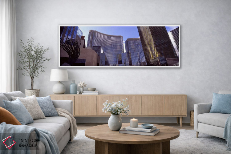 تابلو دکوراتیو Citycenter, The Strip, Las Vegas, Nevada, USA #2,نمای ر… اثر پانورامیک ایمجز - D3W