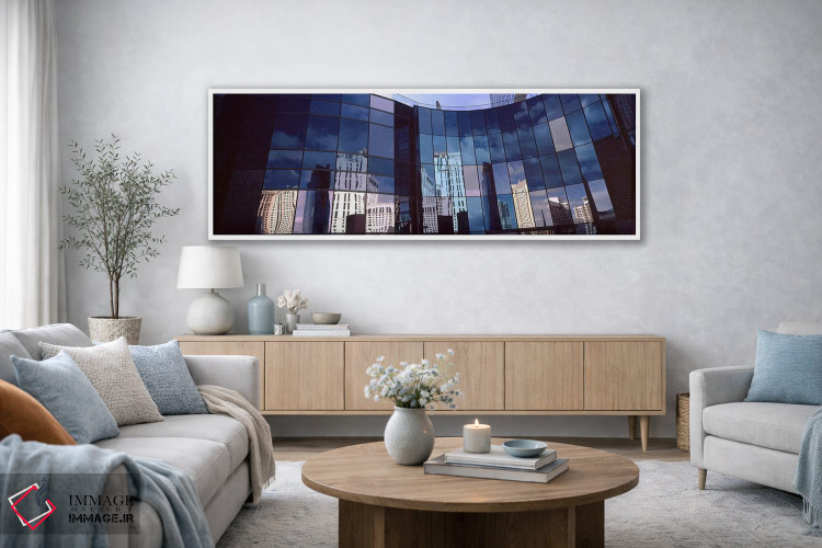 تابلو دکوراتیو City Center, The Strip, Las Vegas, Nevada, USA,انعکاس آ… اثر پانورامیک ایمجز - D3W