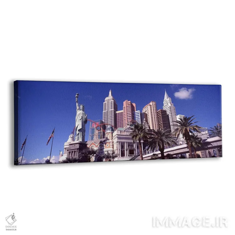 تابلو دکوراتیو New York New York Hotel, The Strip, Las Vegas, Nevada… اثر پانورامیک ایمجز - نمای پرسپکتیو محصول