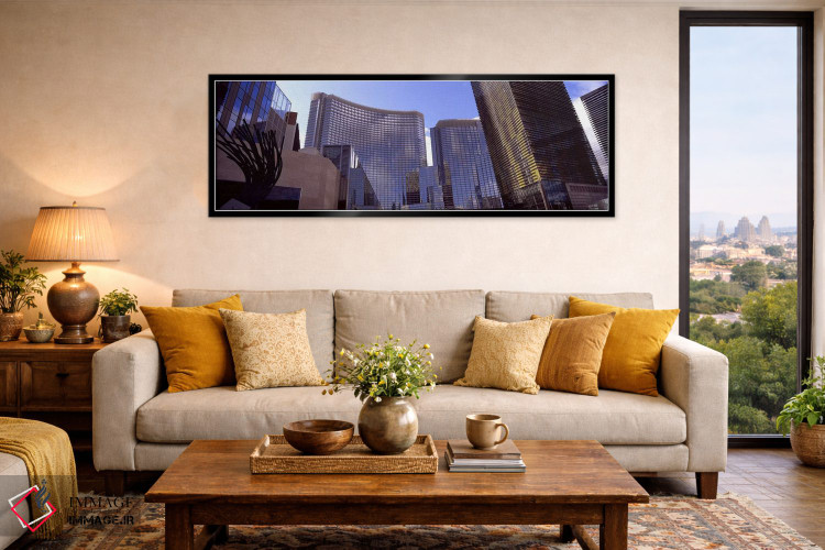 تابلو دکوراتیو Citycenter, The Strip, Las Vegas, Nevada, USA #2,نمای ر… اثر پانورامیک ایمجز - D6B