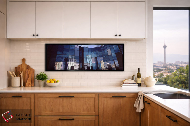 تابلو دکوراتیو City Center, The Strip, Las Vegas, Nevada, USA,انعکاس آ… اثر پانورامیک ایمجز - D5B