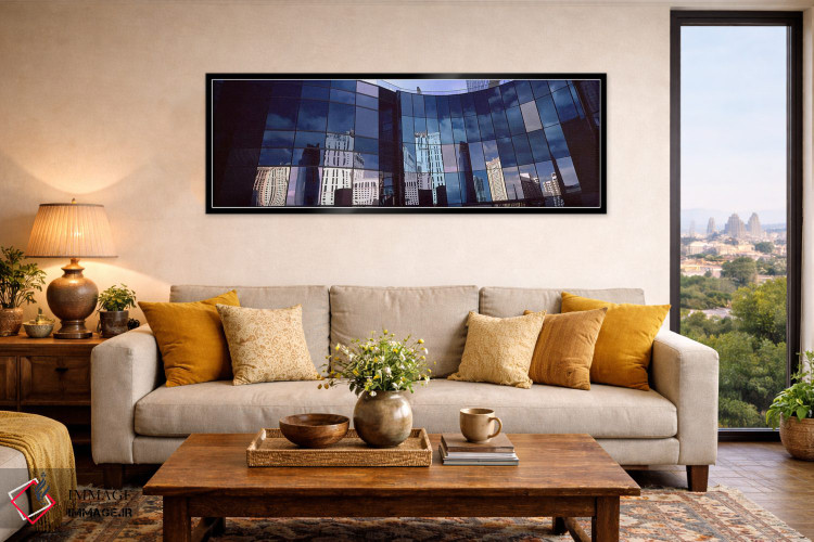 تابلو دکوراتیو City Center, The Strip, Las Vegas, Nevada, USA,انعکاس آ… اثر پانورامیک ایمجز - D6B