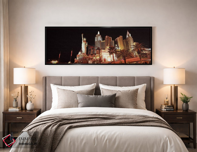 تابلو دکوراتیو New York New York Hotel, The Strip, Las Vegas, Nevada… اثر پانورامیک ایمجز - D5B