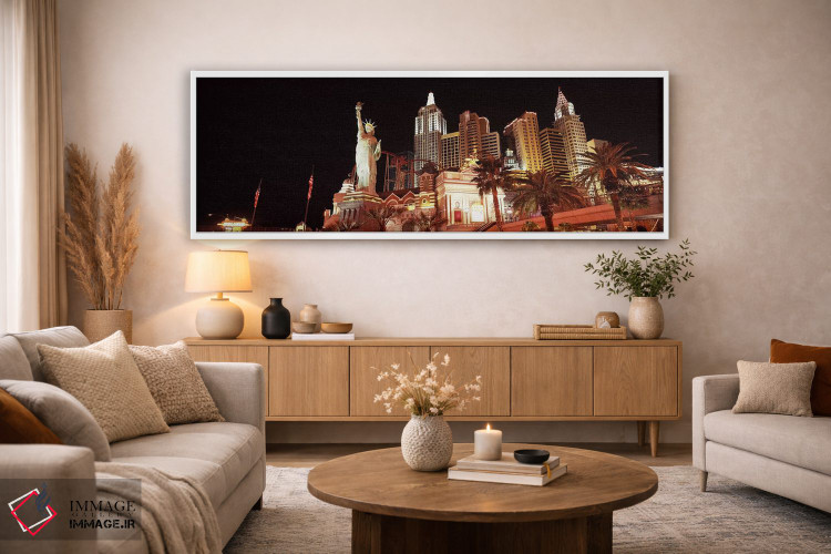تابلو دکوراتیو New York New York Hotel, The Strip, Las Vegas, Nevada… اثر پانورامیک ایمجز - D4W