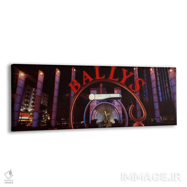 تابلو دکوراتیو Bally's Las Vegas, Monorail Station, The Strip, Las Veg… اثر پانورامیک ایمجز - نمای پرسپکتیو محصول