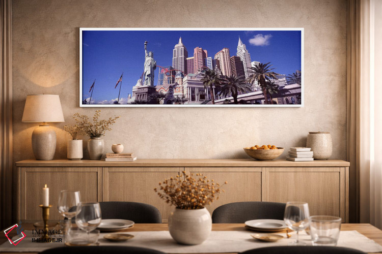 تابلو دکوراتیو New York New York Hotel, The Strip, Las Vegas, Nevada… اثر پانورامیک ایمجز - D2W