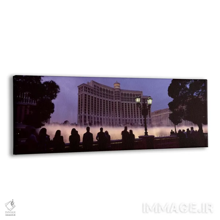 تابلو دکوراتیو Bellagio Resort And Casino, The Strip, Las Vegas, Nevad… اثر پانورامیک ایمجز - نمای پرسپکتیو محصول