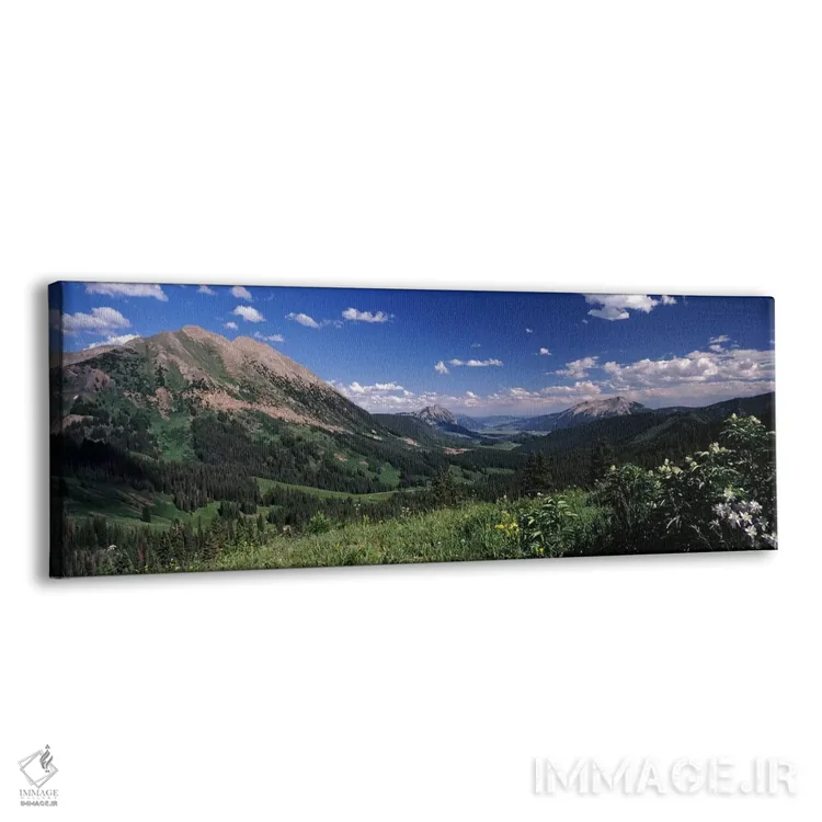 تابلو دکوراتیو Crested Butte, Gunnison County, Colorado, USA,گذرگاه کب… اثر پانورامیک ایمجز - نمای پرسپکتیو محصول